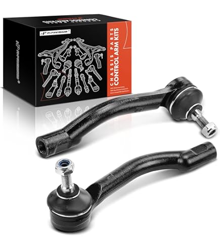 ⭐︎ Pair Front Steering Tie Rod Head Assembly Compatible with