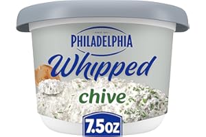 Philadelphia Chive Whipped Cream Cheese Spread, 7.5 oz. Tub