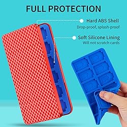 Switch Game Holder Case with 24 Cartridge Slots and