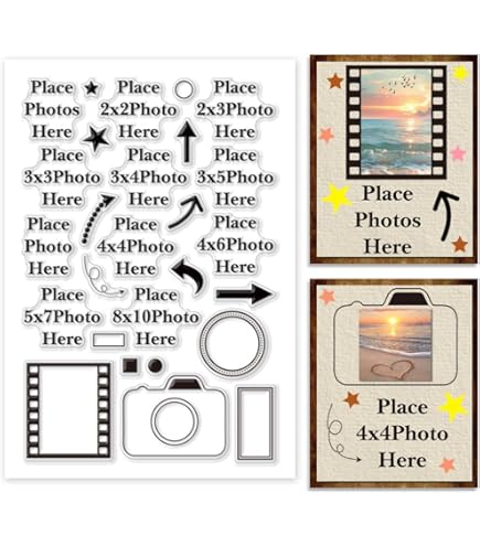 Rubber Stamp Sewing Machine - 3/5 Inch Mini Stamp For Cards