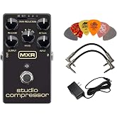 MXR M76 Studio Compressor Analog Guitar Effect Pedal + Cables