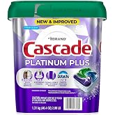 Cascade Platinum Plus Dishwasher Detergent, Fresh Scent, 82 Pacs with 24 bonus - 106 Pacs