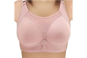 oelaio Push Up Bras for Women No Underwire,Women's Plus Size Full Coverage Comfortable Bra for Women Bralette Seamless