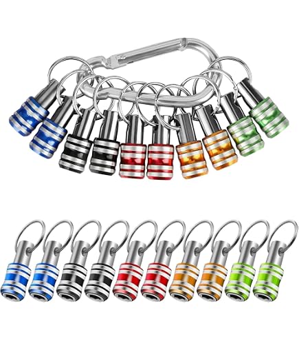 6 Pièces Porte-embouts De Tournevis Hexagonaux - Adaptateur 1/4 Portable Multifonction - 2