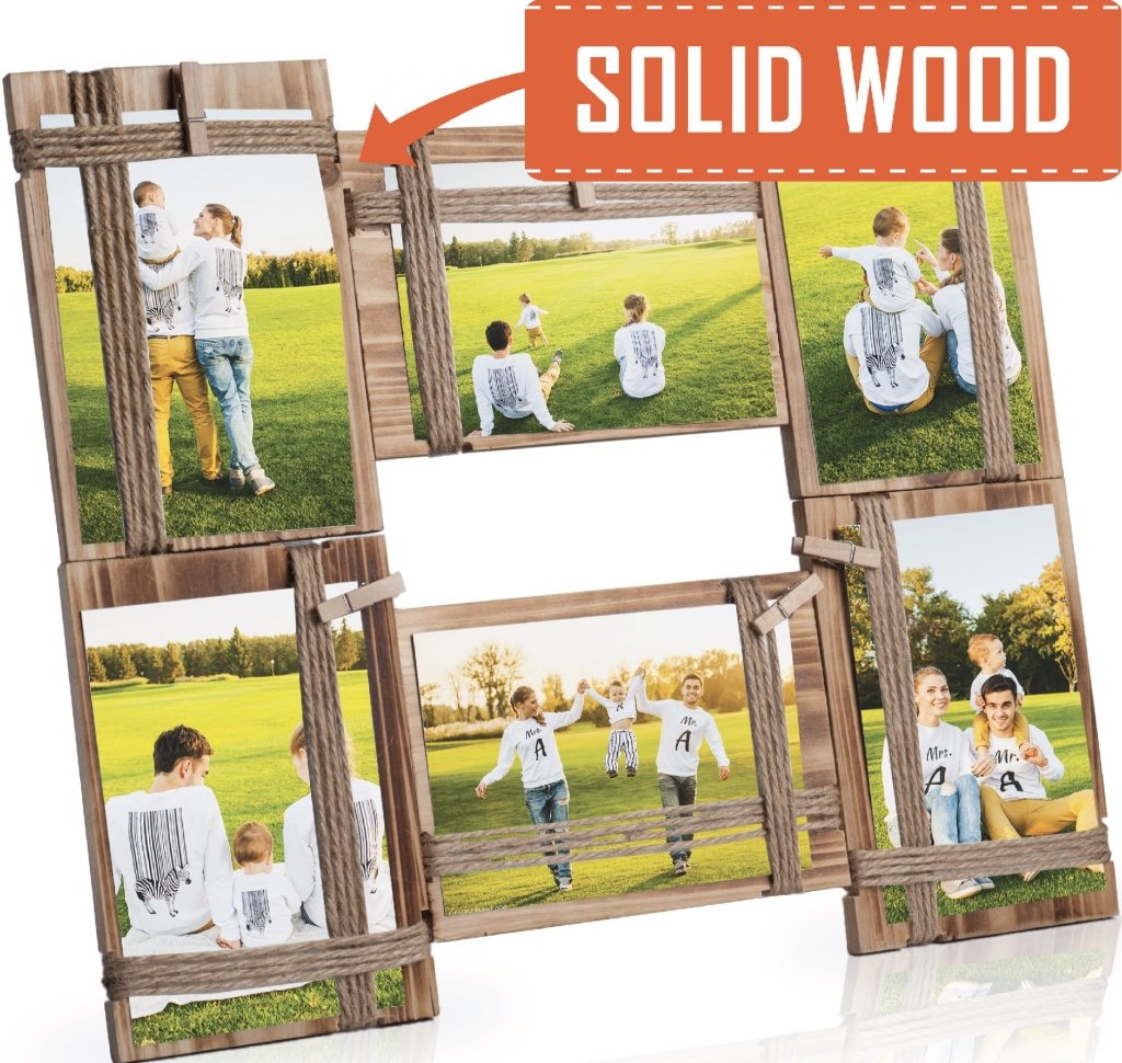 NICELY HOME Photo Frame Collage Large Multiple Picture Frame Displays