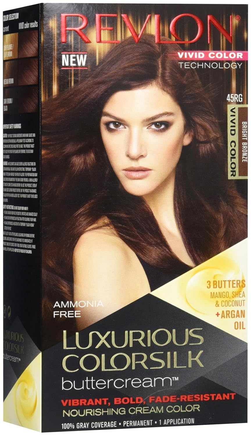 Revlon Luxurious Colorsilk Buttercream, Vivid Bright Bronze