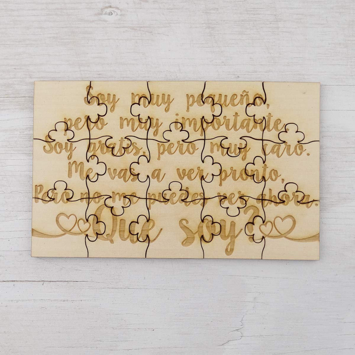 What Am I Riddle Puzzle Spanish, Basswood