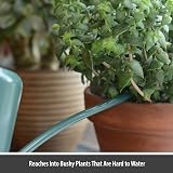 CKB LTD Indoor Watering Can 1.1L Dark Green Galvanised Steel Narrow Spout view 2