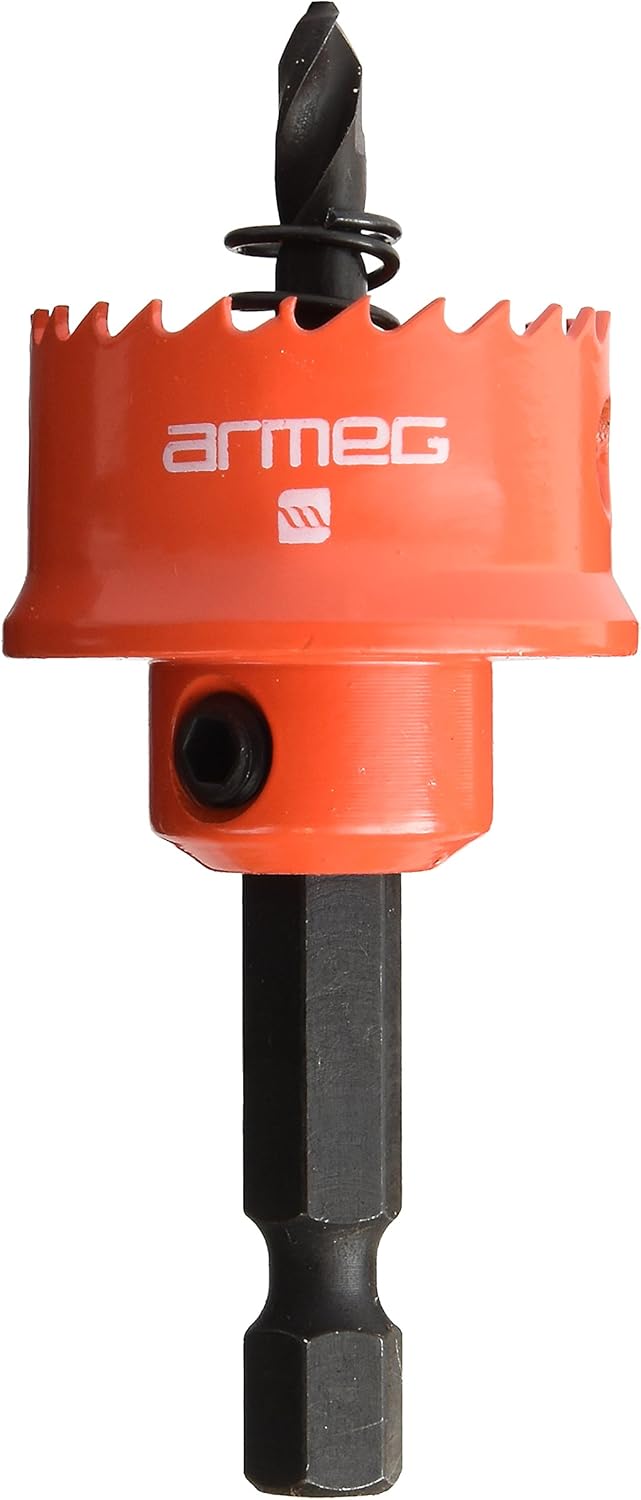 Armeg SSH025 25 mm Sheet Steel Holesaw, Red