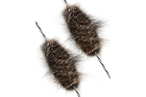 THREE ARCHERS 1pairs Bowstring Silencer Archery String Vibration Dampener Shock Absorption for Recurve Bow & Longbow