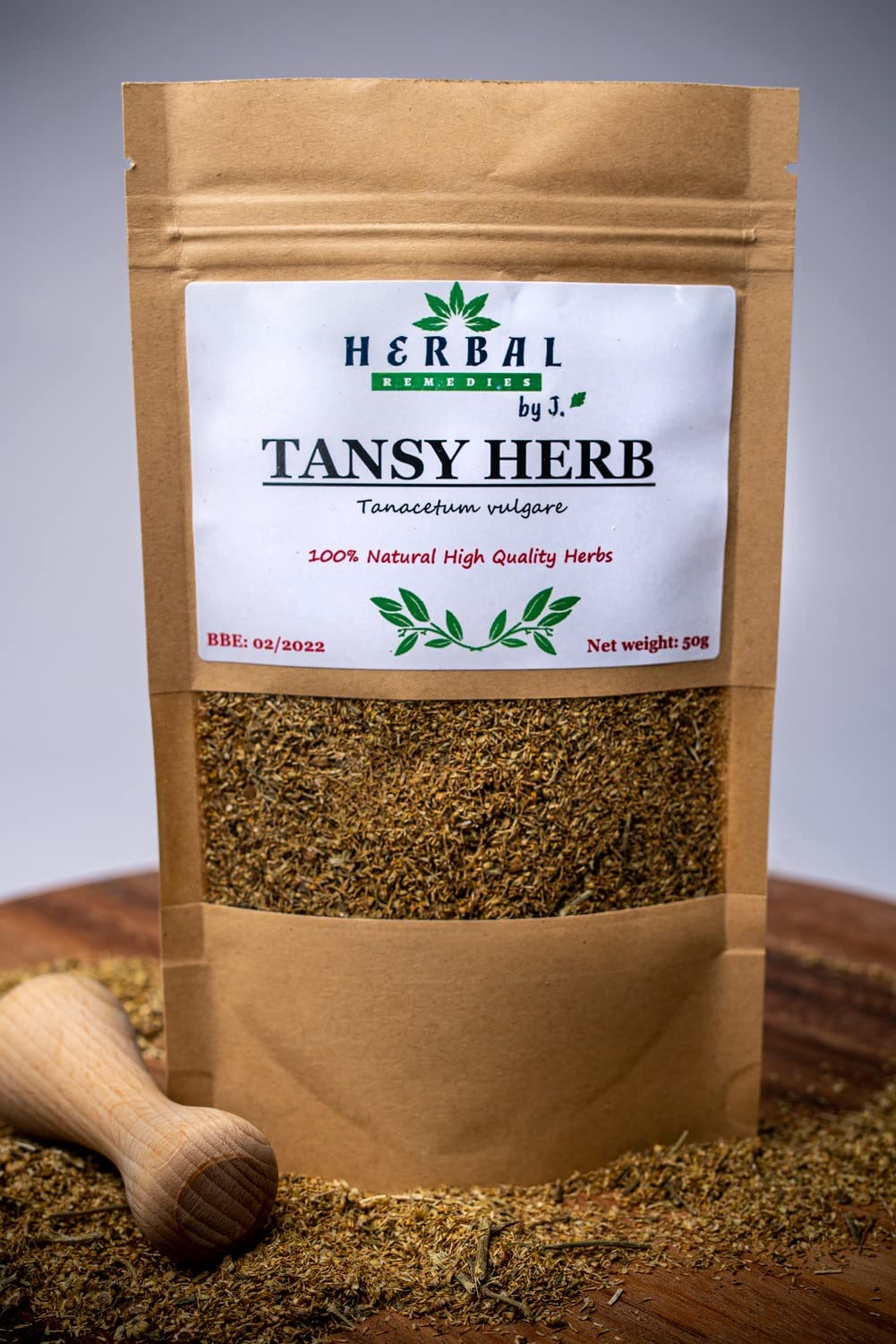 Tansy Tea/Pure Dried Herb/Natural Cleanse/Candida/Tanacetum Vulgare - Herbal Remedies by J. - Wrotycz