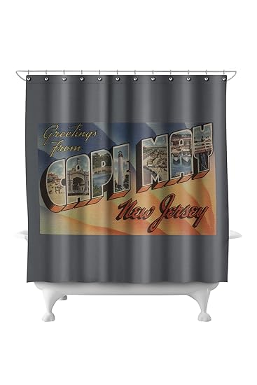 Amazon Com Greetings From Cape May New Jersey 71x74 Polyester