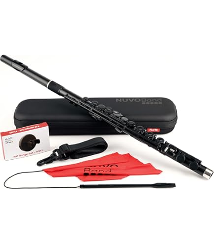 Amazon.com: Nuvo Student Flute - Black/Blue : Musical Instruments