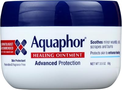 Aquaphor U-SC-2615 First Aid Ointment Jar 3.5oz Skin Protectant Petrolatum
