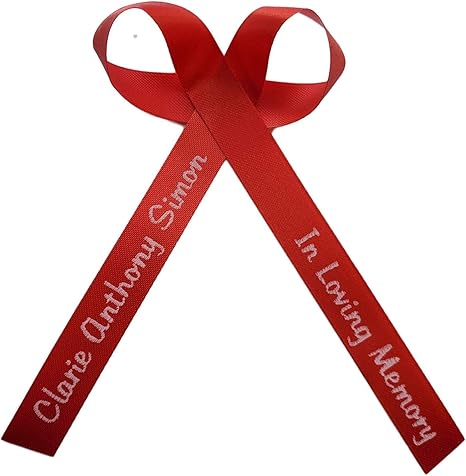 personalized ribbons for baby shower