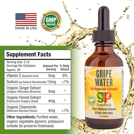 gripe water for nausea