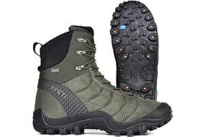 XPETI Men’s Crest Thermo High-Top Winter Hiking Boots Waterproof Insulated