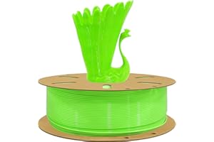 TTYT3D 1.75mm Lime Green PLA 3D Printer Filament, Tidy Winding High Diameter Tolerance PLA, Widely Support for 3D Printer/3D Printing Pen; 1KG 2.2LBS Cardboard Spool 3D Printing Material