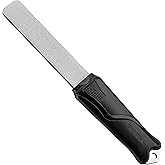 SHARPAL 121N Dual-Grit Diamond Sharpening Stone Garden Tool File | Coarse 325 / Extra Fine 1200 Grit, Knife Sharpener For Lawn Mower Blade, Axe, Hatchet, Hedge Shears, Chisels, Drills