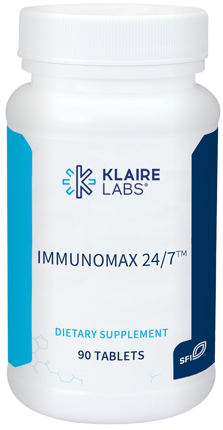 Klaire Labs Immunomax 24/7 Certified Organic Mushroom Immune Support Formula with