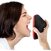Tilcare Voice Dampener Soundproof Mask for Singers, Stress Relief - Scream Mask for Vocal Warm Ups, Sensory, Noise Elimination - Removable Adjustable Straps