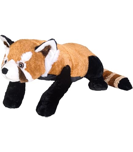 Wild Republic Hug EMS Red Panda Plush Stuffed Animal – Soft, Cuddly, Highly Detailed Toy - View #3
