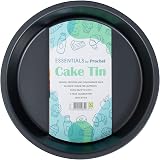 Prochef Teflon Non-Stick 22.5cm Baking Round Cake Tin Black