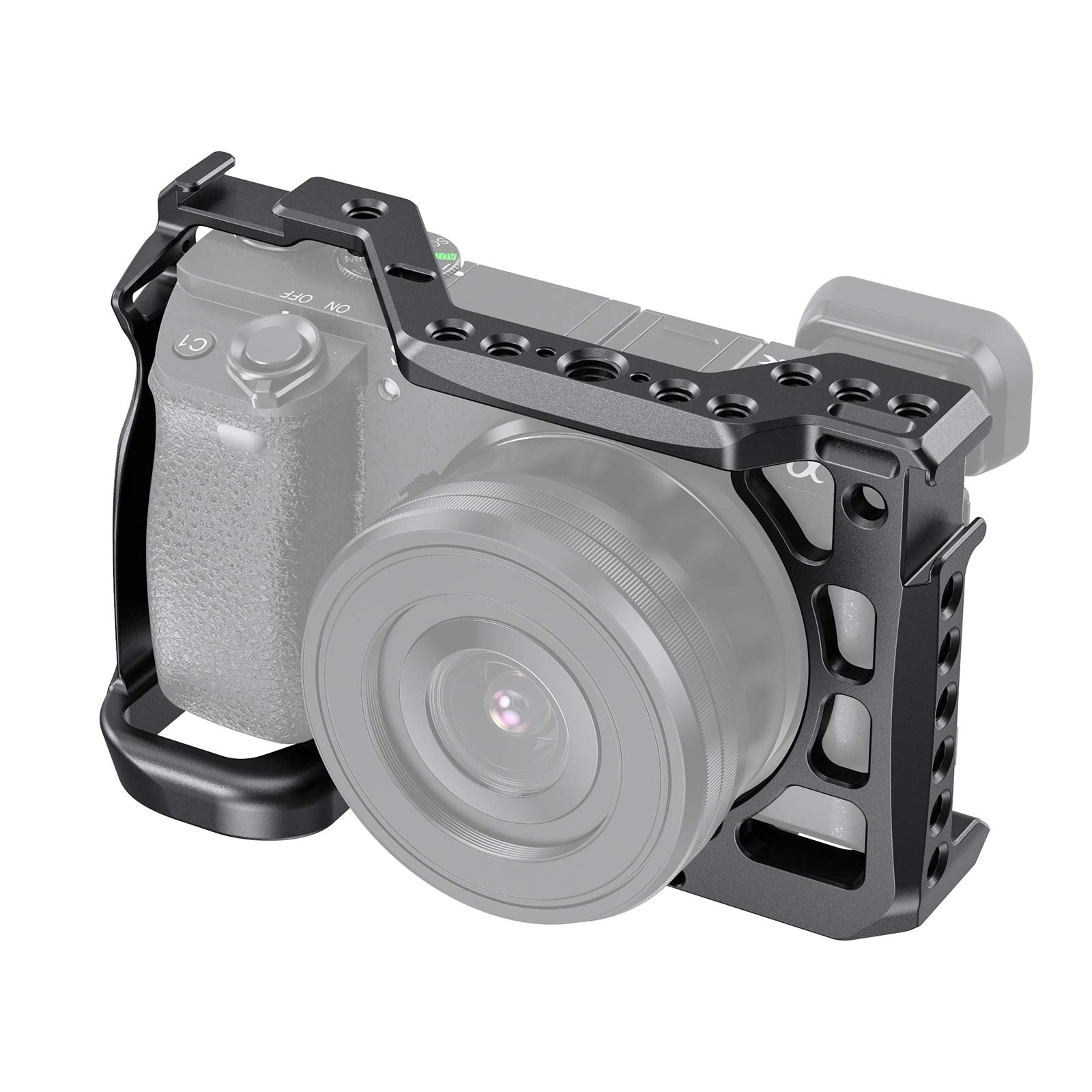 SMALLRIG Cage for Sony Alpha A6600/ILCE 6600 with Built-in Cold Shoe - CCS2493