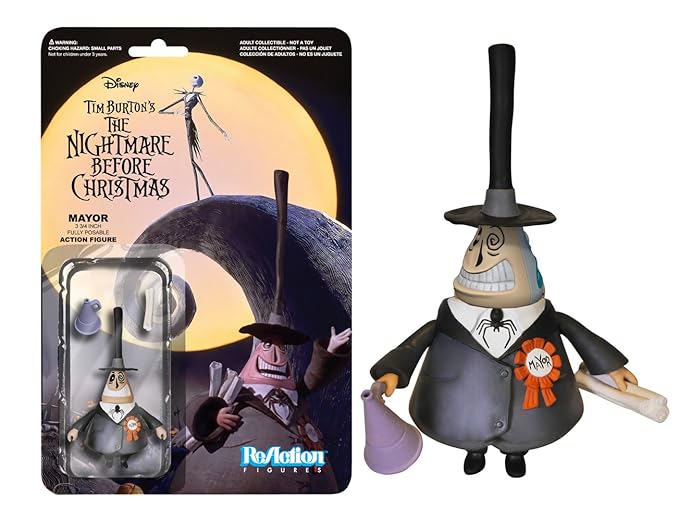 Mayor (Disney Nightmare Before Christmas) Funko ReAction Figure 3 3/4