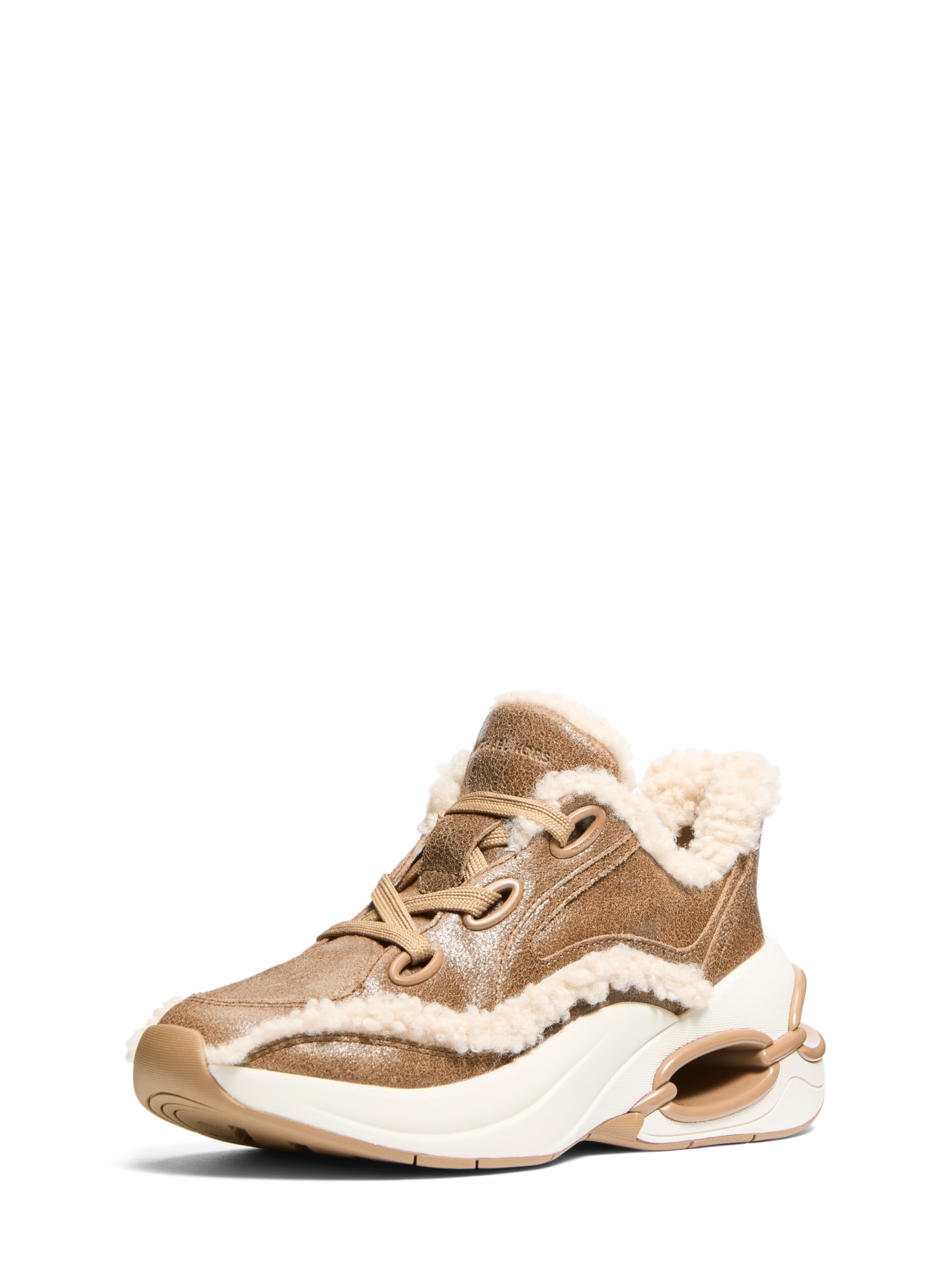 Michael Kors Women’s Toni Trainer, Husk, 8.5