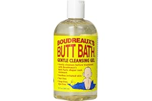 BOUDREAUX'S BUTT PASTE Boudreaux's Butt Bath Gentle Cleansing Gel, 13 Ounce