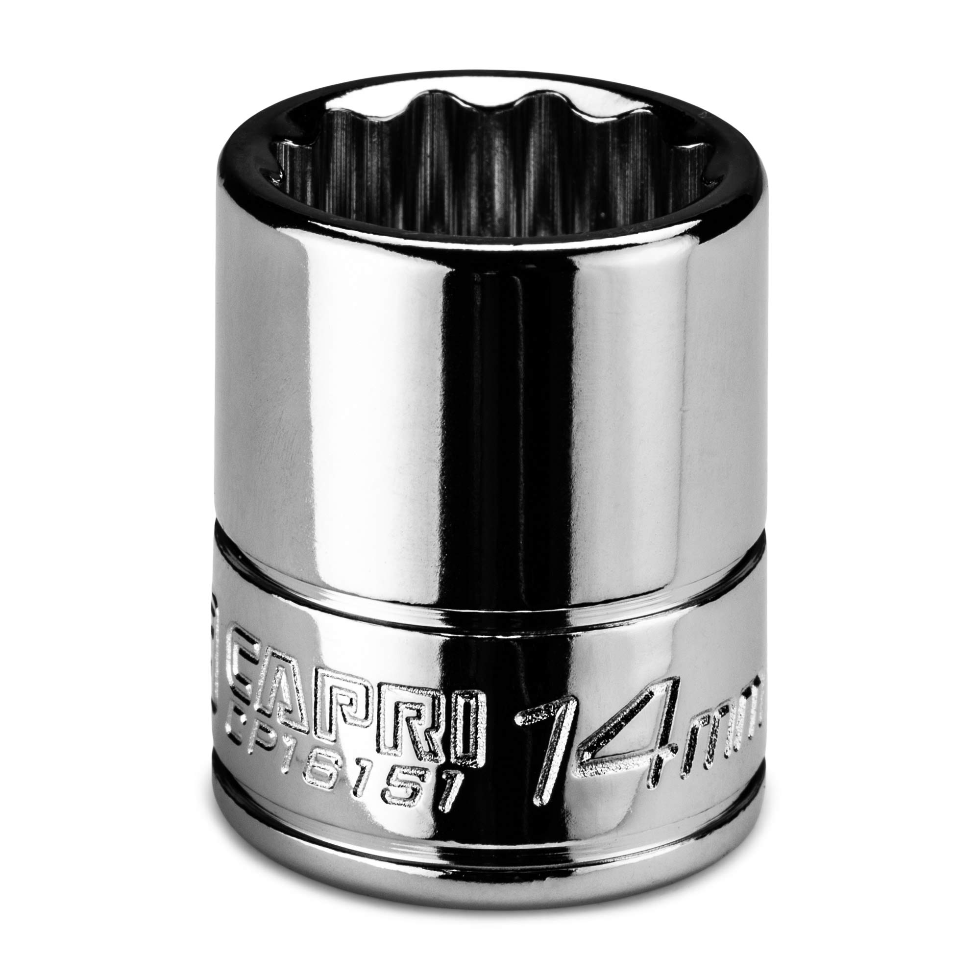 Capri Tools 14 mm Shallow Socket, 1/4