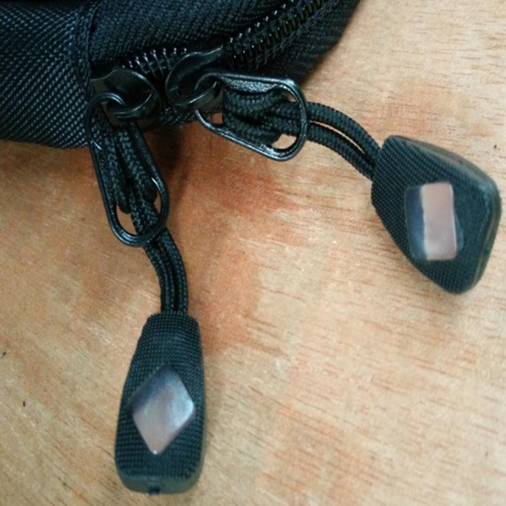 Waterproof Outdoor Travel Kit Nylon Cable Holder Bag,cable tidy bag,cables bag,camera accessories bag,Electronic Accessories usb drive storage case Camping Hiking Organizer Bag,External Hard Drive Carry Case. (black)