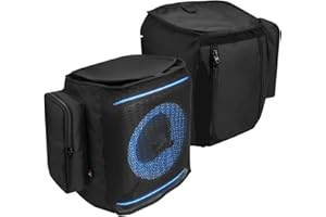 Dust Cover for JBL Partybox Encore 2 Speaker, Portable Speaker Carrying Storage Case Dust Cover with Two Side pocket for Part