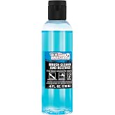 U.S. Art Supply Brush Cleaner and Restorer, 4 Ounce Bottle | Cleans Paint Brushes, Airbrushes, Art Tools - Cleaning Solution to Remove Dried On Acrylic, Oil and Water-Based Paint Colors