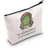 TSOTMO Movie Merchandise Zipper Cosmetic Bag Rings Movie Book Gift For Rings Fans (admittance)