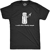 Funny T Shirts for Men Food Joke Tees for Guys with Funny Sayings Sarcastic Graphic T Shirts
