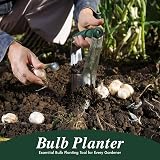 Kuvias Bulb Planter Tool Long Handle Ergonomic Seedling Transplanter view 2
