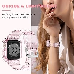 XYF Compatible for Crystal Clear Apple Watch