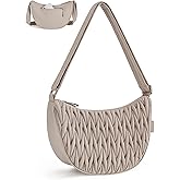 BAGSMART Small Crossbody Bag for Women Men Trendy,Quilted Crossbody Hobo Bag with Adjustable Strap and Inner Pockets