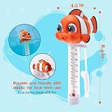 INCETUE Floating Pool Thermometer Clown Fish Easy Read for Pools & Spas view 4