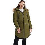 Orolay Women's Thickened Down Jacket Winter Coat Hooded Parka with Pockets