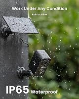 ieGeek 5MP Solar Wireless Security Camera Color Night Vision Alexa view 8