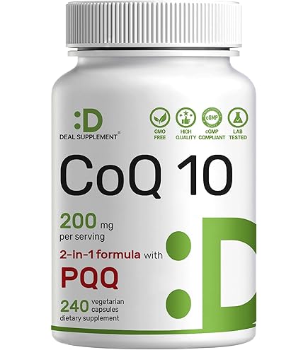 Amazon.com: DEAL SUPPLEMENT CoQ10 300mg with Omega 3 100mg, 240