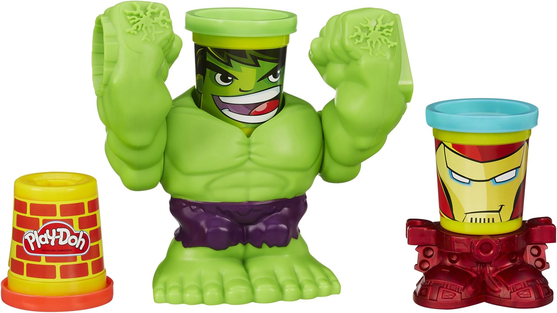 hulk play doh