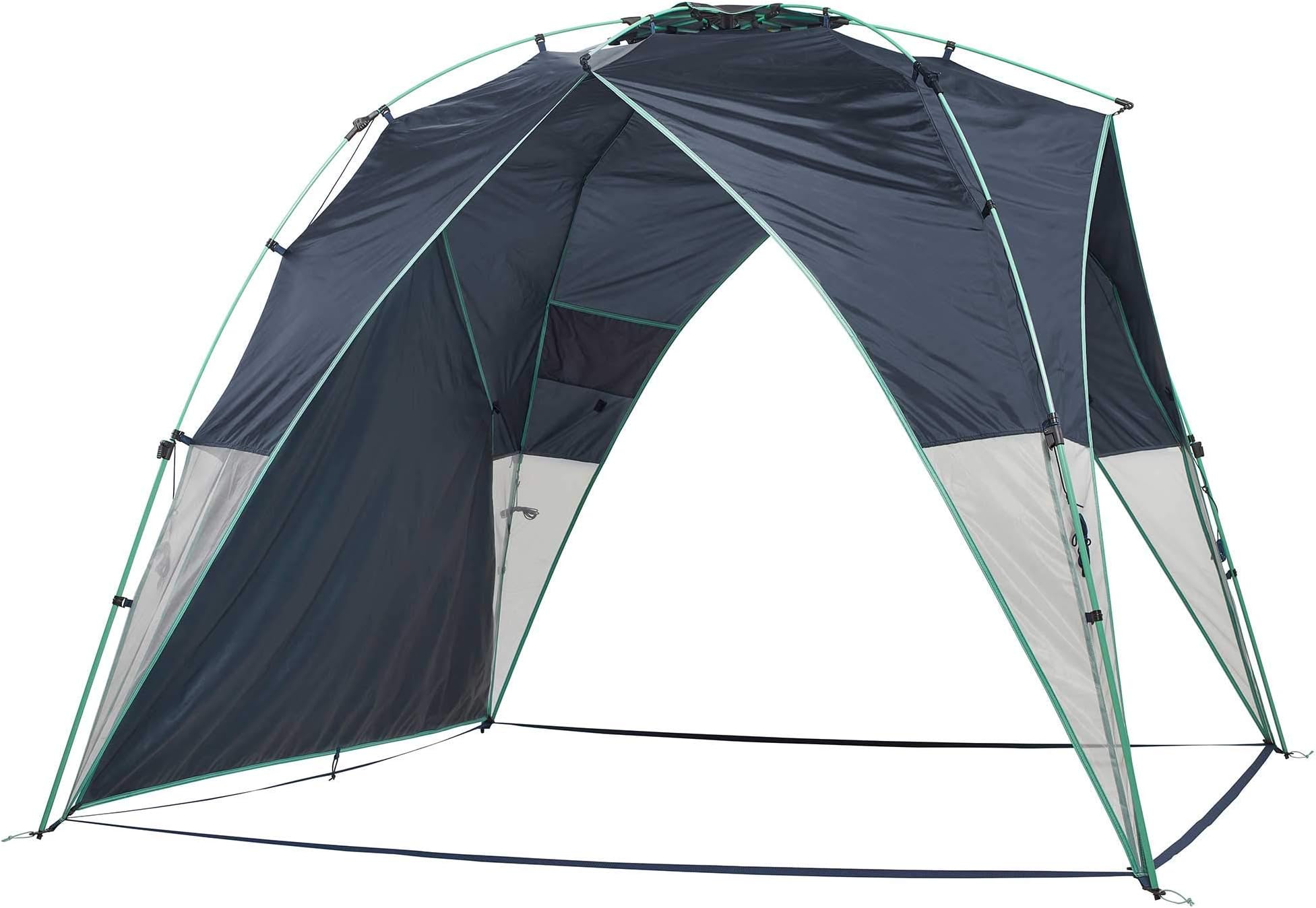 Lightspeed Outdoors Tall Canopy, Beach Shelter, Lightweight Sun Shade Tent with One Shade Wall Included (Additional Shade Wall Sold Separately)