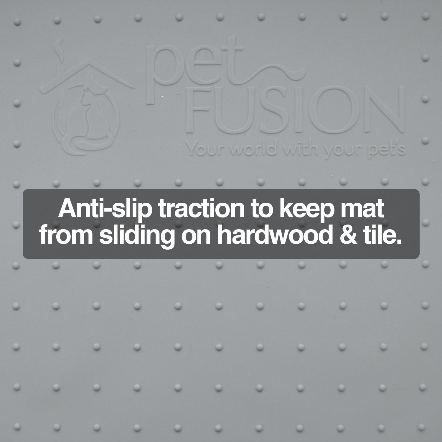 petfusion toughgrip waterproof litter mat