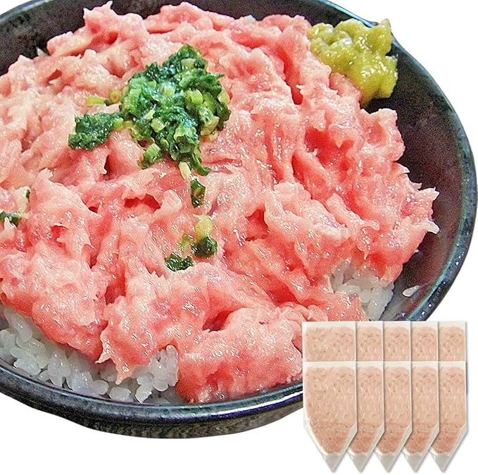 Amazon 土日 も 出荷 お中元 ギフト イカ屋荘三郎 ネギトロ まぐろのたたき 便利な小分けタイプ 100g 10袋セット お取り寄せ グルメ ヤマキ食品 イカ屋荘三郎 鮮魚 通販