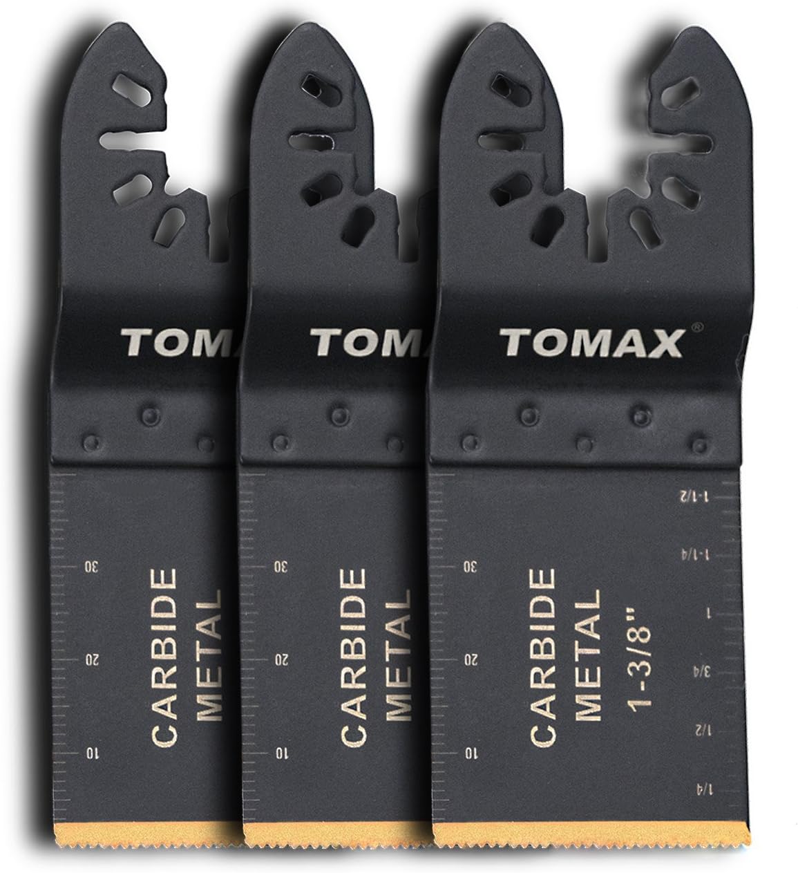 3 Pcs Carbide Teeth Oscillating Multitool Quick Release