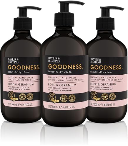 Amazon.com : Baylis & Harding Liquid Hand Soap Wash with Dispenser